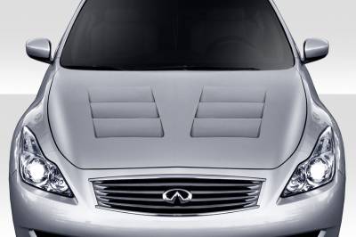 Duraflex - Infiniti G37 Duraflex GT Concept Hood - 1 Piece - 104661