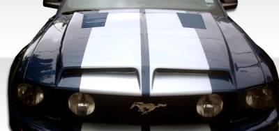 Duraflex - Ford Mustang Duraflex GT500 Hood - 1 Piece - 104717