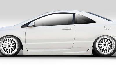 Duraflex - Honda Civic 2DR Duraflex TR-N Side Skirts Rocker Panels - 2 Piece - 104930