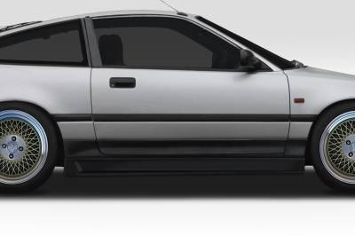 Duraflex - Honda CRX Duraflex B-2 Side Skirts Rocker Panels - 2 Piece - 105548