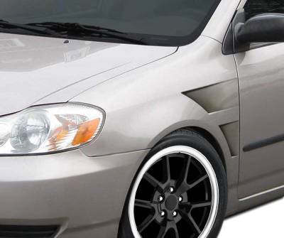 Duraflex - Toyota Corolla Duraflex GT Concept Fenders - 2 Piece - 106249