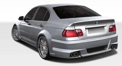 Duraflex - BMW 3 Series 4DR Duraflex I-Design Wide Body Rear Bumper Cover - 1 Piece - 106513