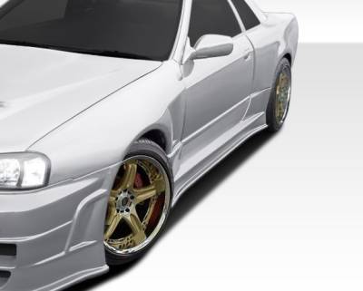 Duraflex - Nissan Skyline Duraflex R324 Conversion Side Skirts Rocker Panels - 2 Piece - 106601