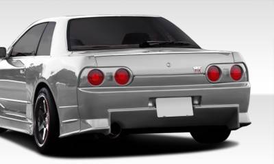 Duraflex - Nissan Skyline Duraflex R324 Conversion Rear Bumper Cover - 1 Piece - 106602