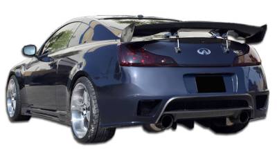 Duraflex - Infiniti G37 Duraflex GT-R Rear Bumper Cover - 1 Piece - 107044