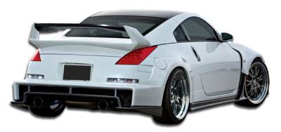 Duraflex - Nissan 350Z Duraflex AM-S Wide Body Rear Bumper Cover - 1 Piece - 107226