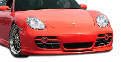 Duraflex - Porsche Cayman Duraflex Eros Version 2 Front Lip Under Spoiler Air Dam - 1 Piece - 107260