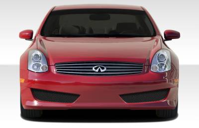 Duraflex - Infiniti G35 2DR Duraflex Inven Front Bumper Cover - 1 Piece - 107700