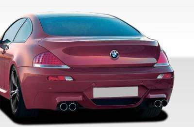 Duraflex - BMW 6 Series Duraflex M6 Look Rear Bumper Cover - 1 Piece - 107704