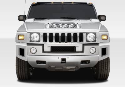 Duraflex - Hummer H2 Duraflex BR-N Front Add On Bumper Extensions - 2 Piece - 107745