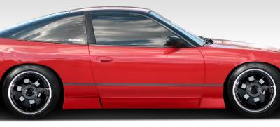 Duraflex - Nissan 240SX Duraflex GT-1 Side Skirts Rocker Panels - 2 Piece - 107820