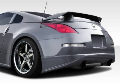 Duraflex - Nissan 350Z Duraflex J-Spec 2 Rear Lip Under Spoiler Air Dam - 1 Piece - 107834