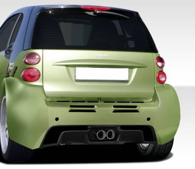 Duraflex - Smart ForTwo Duraflex GT300 Wide Body Rear Bumper Cover - 1 Piece - 107845