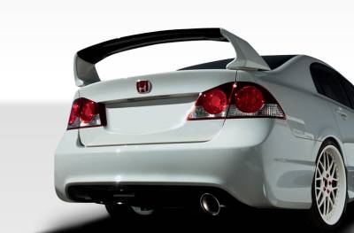 Duraflex - Honda Civic 4DR Duraflex Type R Rear End Conversion Kit - 3 Piece - 108071