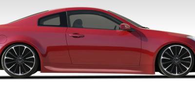 Duraflex - Infiniti G35 2DR Duraflex Sigma Side Skirts Rocker Panels - 2 Piece - 108073