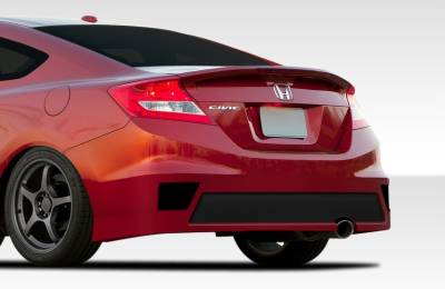 Duraflex - Honda Civic 2DR Duraflex Bisimoto Edition Rear Bumper Cover - 1 Piece - 108098