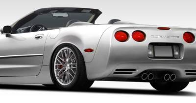 Duraflex - Chevrolet Corvette Duraflex ZR Edition Rear Fenders - 2 Piece - 108125