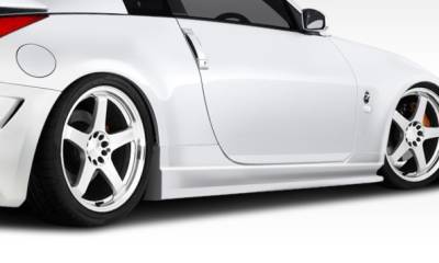 Duraflex - Nissan 350Z Duraflex AM-S GT Side Skirts Rocker Panels - 2 Piece - 108181