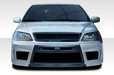 Duraflex - Mitsubishi Lancer Duraflex Evo X Look Front Bumper Cover - 1 Piece - 108197