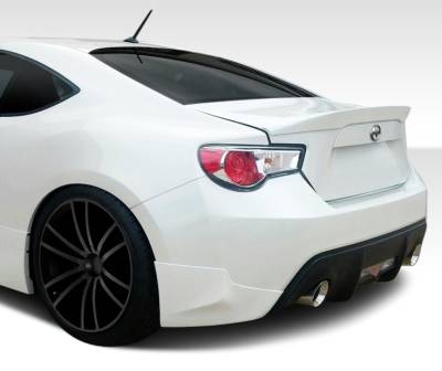 Duraflex - Subaru BRZ Duraflex X-5 Rear Add On Bumper Extensions - 2 Piece - 108488