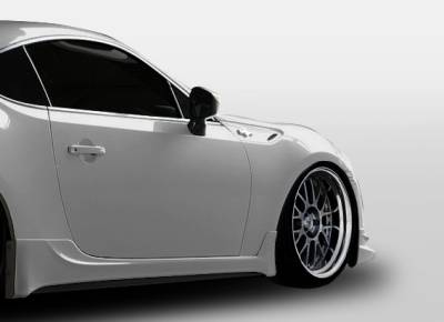 Duraflex - Subaru BRZ Duraflex TD3000 Side Skirts Rocker Panels - 2 Piece - 108515