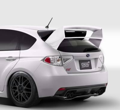 Duraflex - Subaru WRX Duraflex WRC Look Rear Wing Trunk Lid Spoiler - 1 Piece - 108705