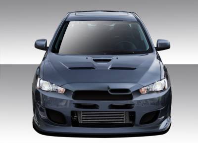 Duraflex - Mitsubishi Lancer Duraflex I-Spec Front Bumper Cover - 1 Piece - 108777