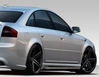 Duraflex - Audi A6 Duraflex CT-R Side Skirt Rocker Panels - 2 Piece - 108959