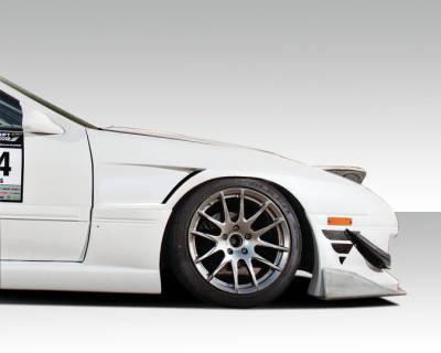 Duraflex - Mazda RX-7 Duraflex FK Sport 20mm Front Fenders - 2 Piece - 109058