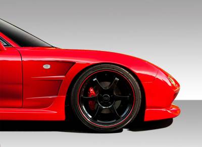 Duraflex - Mazda RX-7 Duraflex B-Sport 25mm Front Fenders - 2 Piece - 109059