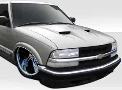 Duraflex - Chevrolet Blazer Duraflex CV-X Hood - 1 Piece - 109253