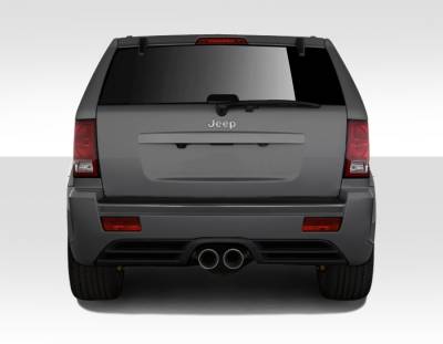 Duraflex - Jeep Grand Cherokee Duraflex SRT Look Rear Bumper Cover - 1 Piece - 109328