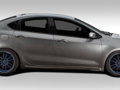 Duraflex - Dodge Dart Duraflex Racer Side Skirt Rocker Panels - 2 Piece - 109332