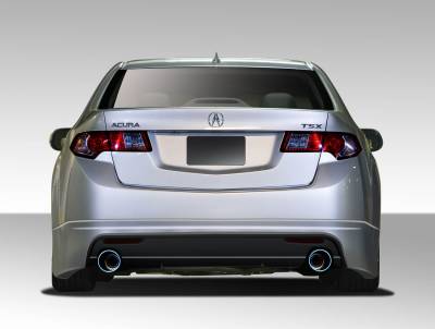 Duraflex - Acura TSX Duraflex Type M Rear Lip Under Spoiler Air Dam - 1 Piece - 108765