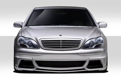 Duraflex - Mercedes-Benz S Class Duraflex W-3 Front Bumper Cover - 1 Piece - 108810