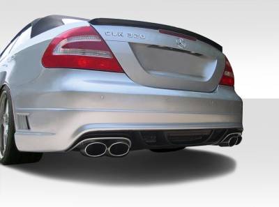 Duraflex - Mercedes-Benz CLK Duraflex Duraflex W-1 Rear Bumper Cover - 1 Piece - 108829