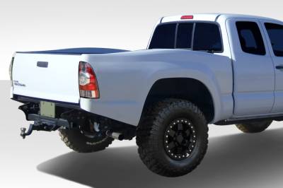 Duraflex - Toyota Tacoma Duraflex Duraflex Off Road 6" Bulge Trophy Truck Bedsides Rear Fenders - Long Bed - 2 Piece - 108887