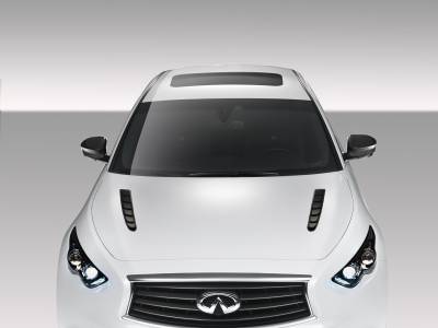 Duraflex - Infiniti FX Duraflex CT-R Hood - 1 Piece - 108990