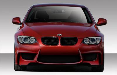 Duraflex - BMW 3 Series 2DR Duraflex 1M Look Front Bumper Cover - 1 Piece - 109017