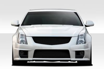 Duraflex - Cadillac CTS Duraflex CTS-V Look Front Bumper Cover - 1 Piece - 109023