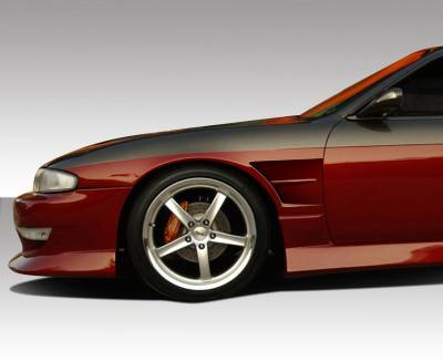 Duraflex - Nissan 240SX Duraflex B-Sport Front Fender - 2 Piece - 109076