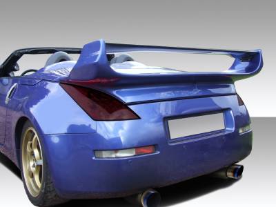 Duraflex - Nissan 350Z Duraflex Vader 3 Rear Wing Trunk Lid Spoiler - 1 Piece - 109082