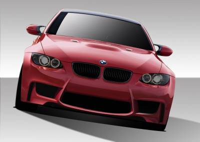 Duraflex - BMW 3 Series Duraflex 1M Look Front Bumper Cover - 1 Piece - 109302