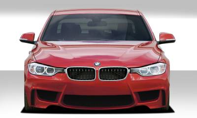 Duraflex - BMW 3 Series 4DR Duraflex 1M Look Front Bumper Cover - 1 Piece - 109306