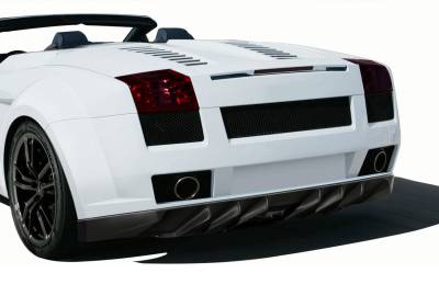 Aero Function - Lamborghini Gallardo AF-1 Aero Function Rear Wide Body Kit Bumper 109604