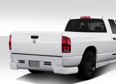 Duraflex - Dodge Ram Duraflex BT-1 Rear Bumper Cover - 1 Piece - 112002