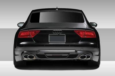 Duraflex - Audi A7 Eros Version 1 Duraflex Rear Bumper Lip Body Kit 112120