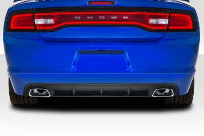 Duraflex - Dodge Charger Duraflex Racer Rear Lip Under Air Dam Spoiler - 1 Piece - 112240