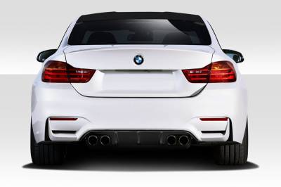 Duraflex - BMW 4 Series M4 Look Duraflex Rear Bumper Diffuser Body Kit 112518