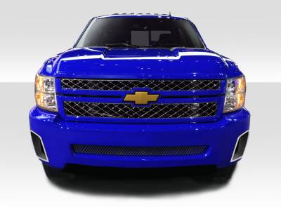 Duraflex - Chevrolet Silverado SS Look Duraflex Front Body Kit Bumper 112721